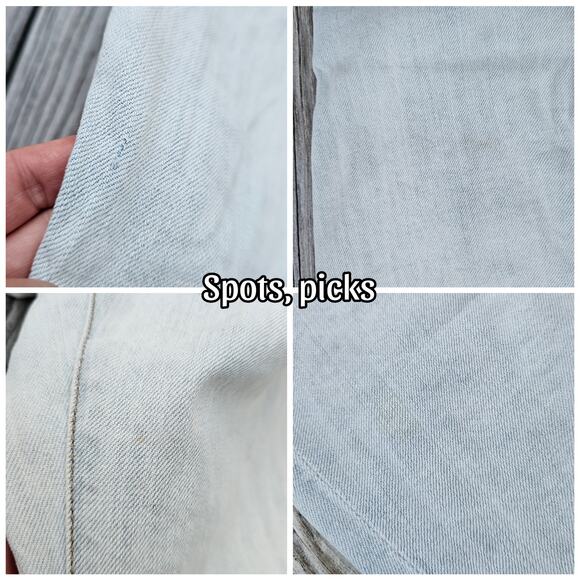 Boyfriend Joggers One Teaspoon Shabbies Jeans Size Med Light Wash Cotton Denim - Picture 8 of 14